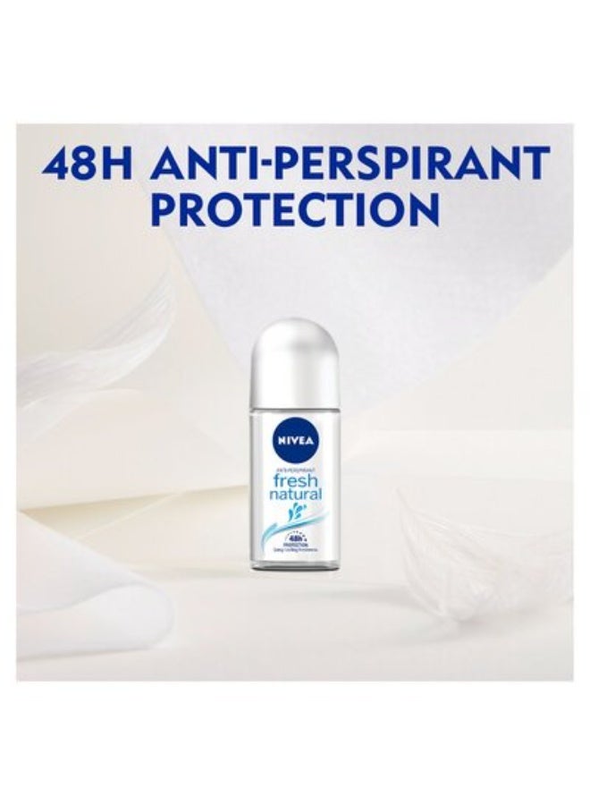 نيفيا مجموعة نيفيا للنساء مزيل العرق الطبيعي المنعش 50 مل - Image 4